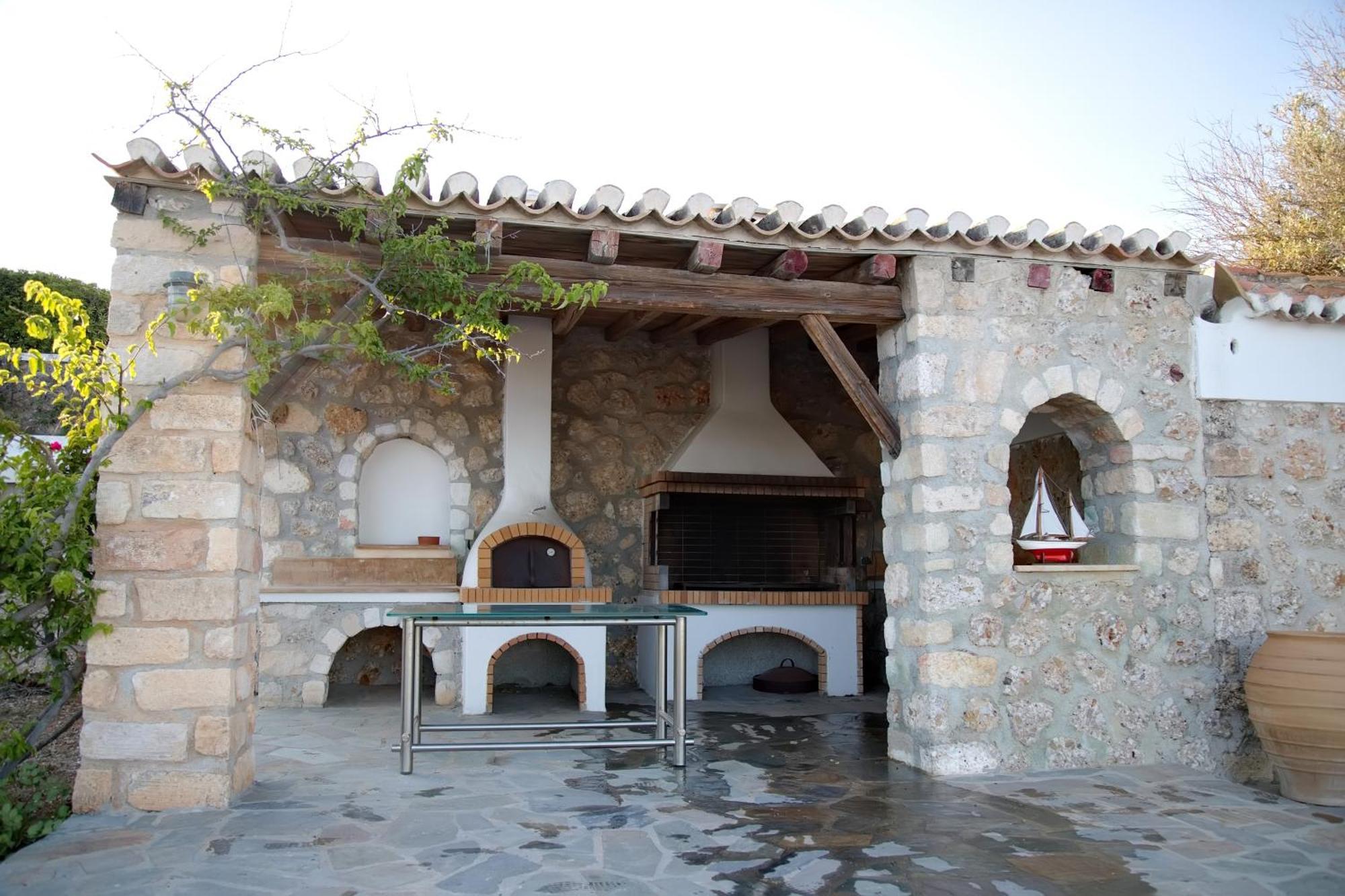Aroura Homes 4Br Beachfront Villa Spétses Buitenkant foto
